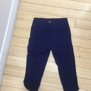 Lululemon Size 10 Blue Purple / blue Leggings